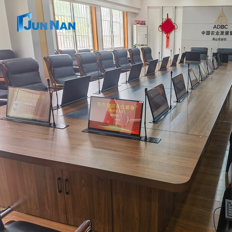 Bank installs paperless conference lift