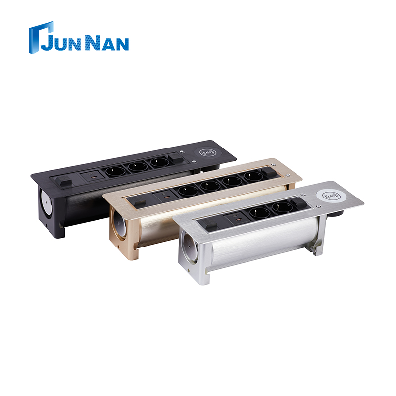 Aluminum Alloy Motorized Flip up Socket