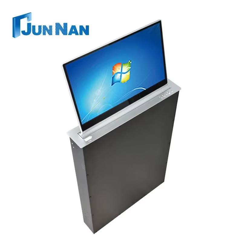 LCD Monitor Lift for Paperless Conference System
