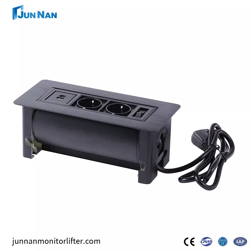 Hidden Plug Recessed Multifunctional Power Socket