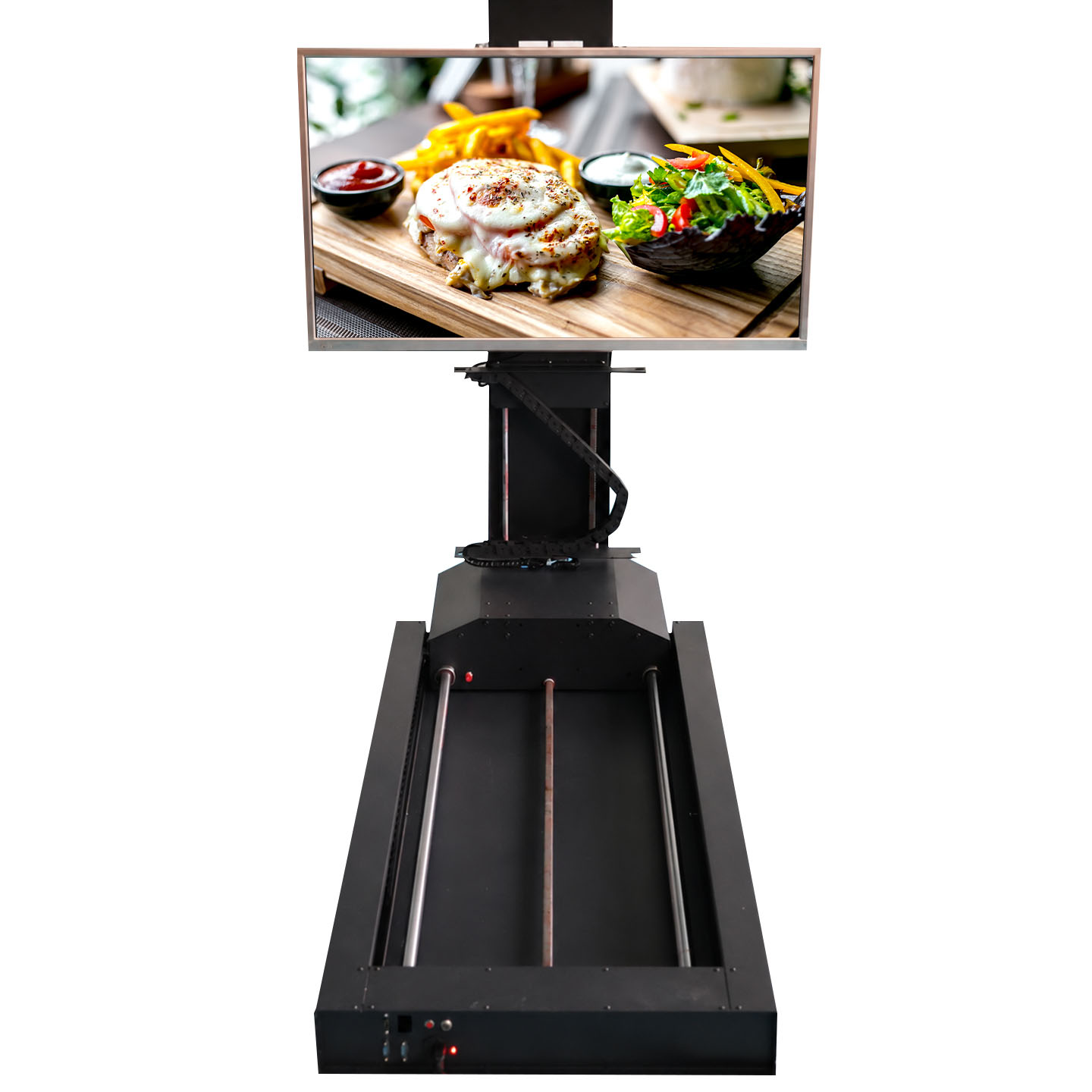 Under-bed electric TV lift